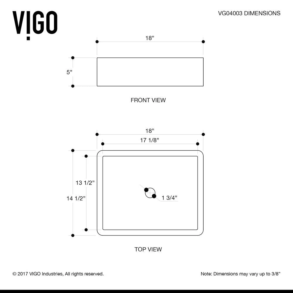 VIGO Marigold Handmade Matte Stone Rectangle Vessel Bathroom Sink In Matte White 12 VIGO Marigold Handmade Matte Stone Rectangle Vessel Bathroom Sink In Matte White - Image 10