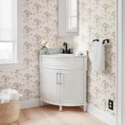 Zenith 14-1/4 In. W X 36 In. H Corner Over The Mirror Surface-Mount Medicine Cabinet In Beveled Frameless Mirror Glass -Valspa Bathroom Shop 02abfd19b8bedbc54a747d45e67ba183 1800x1800