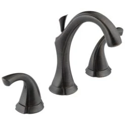Delta Addison Venetian Bronze 2-handle Widespread WaterSense Bathroom Sink Faucet With Drain -Valspa Bathroom Shop 034449597289xl 1800x1800