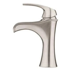 Pfister Jaida Brushed Nickel 1-handle Single Hole/4-in Centerset WaterSense Bathroom Sink Faucet With Drain -Valspa Bathroom Shop 038877604090 16801805 1800x1800