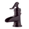 Clearance; Pfister Ashfield Tuscan Bronze 1-Handle Single Hole 4-in Centerset WaterSense Bathroom Sink Faucet With Drain -Valspa Bathroom Shop 038877604380 1800x1800
