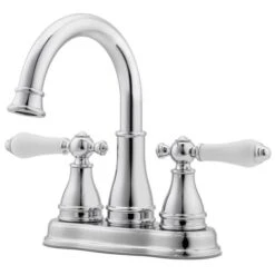 Pfister Sonterra Polished Chrome 2-handle 4-in Centerset WaterSense Bathroom Sink Faucet With Drain -Valspa Bathroom Shop 038877604410xl 1800x1800