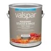 Valspar Masonry Stucco & Brick Ultra White/Base1 Flat Interior/Exterior Tintable Paint (Actual Net Contents: 126-fl Oz) -Valspa Bathroom Shop 042397609398 1800x1800
