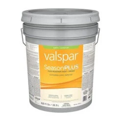 Valspar SeasonPlus Extra White Satin Exterior Tintable Paint (Actual Net Contents: 620-fl Oz)