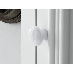 23.82 In. W X 29.50 In. H Framed Rectangular Beveled Edge Bathroom Vanity Mirror In White -Valspa Bathroom Shop 096e7babfcea0c40f99710962cceea53 1800x1800