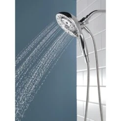 In2ition Two-in-One 5-Spray 6.9 In. Dual Wall Mount Fixed And Handheld H2Okinetic Shower Head In Chrome 16 In2ition Two-in-One 5-Spray 6.9 In. Dual Wall Mount Fixed And Handheld H2Okinetic Shower Head In Chrome -Valspa Bathroom Shop 165311edb1c9267b5b3bf10639f73ef3 1800x1800
