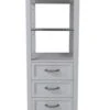 Tuscany® Addison 18"W X 18"D X 60"H Gray Linen Cabinet 1 Tuscany® Addison 18"W X 18"D X 60"H Gray Linen Cabinet -Valspa Bathroom Shop 18G1116 1800x1800