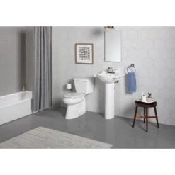 KOHLER Veer 21 In. Vitreous China Pedestal Combo Bathroom Sink In White With Overflow Drain -Valspa Bathroom Shop 1b1f8c173bd6667a2472bea0fe6a54d5 1800x1800