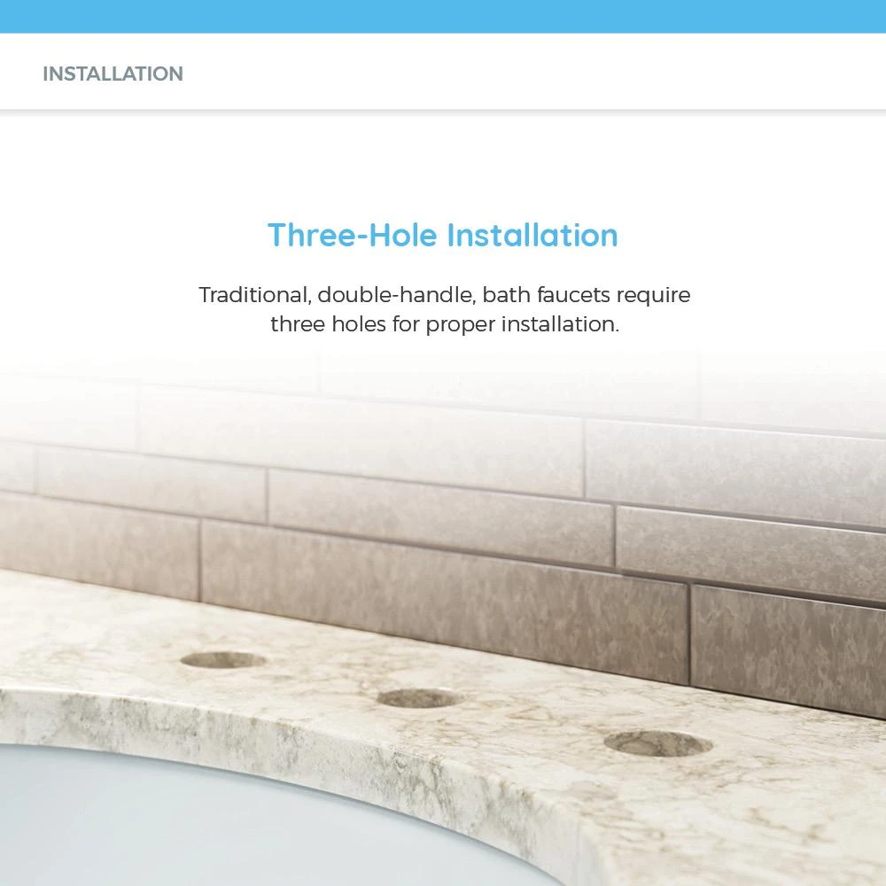 2-Handle Deck-Mount Roman Tub Faucet In Brushed Nickel 7 2-Handle Deck-Mount Roman Tub Faucet In Brushed Nickel - Image 5