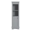 MagickWoods Windermere 17"W X 18"D X 60"H Cloud Gray Linen Cabinet 1 MagickWoods Windermere 17"W X 18"D X 60"H Cloud Gray Linen Cabinet -Valspa Bathroom Shop 30343 mirev1 mw 1800x1800