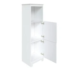 MagickWoods Elements Staverton 18-1/2"W X 15-1/8"D X 60"H White Linen Cabinet -Valspa Bathroom Shop 31037 lov mw 1800x1800
