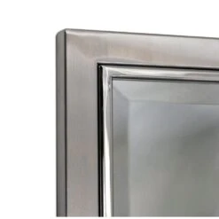 24 In. W X 30 In. H Classic Metal Framed Wall Mirror In Brush Nickel / Chrome -Valspa Bathroom Shop 320c4a811ad9cb53363c4594ec079996 feacf8dc 9953 420b 8c59 d4e02ed98251 1800x1800