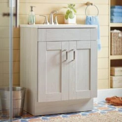 Darcy 4 In. Centerset 2-Handle Bathroom Faucet In Spot Resist Brushed Nickel -Valspa Bathroom Shop 36da04107c2c798619b82d0135256607 1800x1800