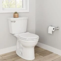 American Standard Champion Tall Height 2-Piece High-Efficiency 1.28 GPF Single Flush Round Front Toilet In White Seat Included -Valspa Bathroom Shop 38fc45a6620e21c111e51eeb41b248df 1800x1800