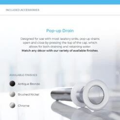 MR Direct Dual-Mount Bathroom Sink In Stainless Steel With Pop-Up Drain In Brushed Nickel -Valspa Bathroom Shop 408f67d329919a1a985592b446a0bd0c a9d8a3b7 6f85 47bc a896 ae9f05e6f9b0 1800x1800