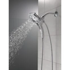 In2ition 5-Spray 6.06 In. Wall Mount Dual Shower Heads With H2Okinetic Technology In Chrome -Valspa Bathroom Shop 41268fb435e8fa148118261831681273 1800x1800