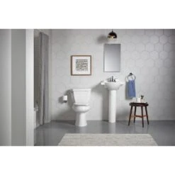 KOHLER Veer 21 In. Vitreous China Pedestal Combo Bathroom Sink In White With Overflow Drain -Valspa Bathroom Shop 4192834e806c08b6f4579023ede65f42 1800x1800