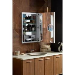 Verdera 20 In. W X 30 In. H Surface-Mount Lighted Medicine Cabinet -Valspa Bathroom Shop 420835292ffbefb6a2d6156c1abc94d9 1800x1800