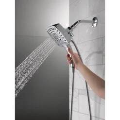 In2ition Two-in-One 5-Spray 5.8 In. Dual Wall Mount Fixed And Handheld Shower Head In Chrome -Valspa Bathroom Shop 476c48c1df5bfb65ef31a2ad5db1e0a3 1800x1800