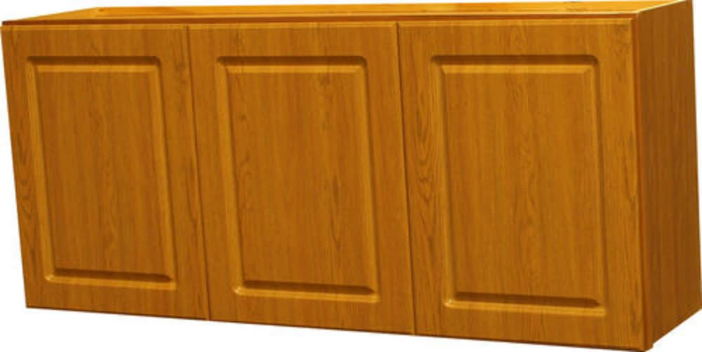 Quality One™ 54" X 24" Oak Laminate Laundry Wall Cabinet 3 Quality One™ 54" X 24" Oak Laminate Laundry Wall Cabinet