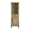 Ove Decors Riverland 22''W X 16"D X 65"H Antique Oak Linen Cabinet 1 Ove Decors Riverland 22''W X 16"D X 65"H Antique Oak Linen Cabinet -Valspa Bathroom Shop 4838074 P FR 1800x1800