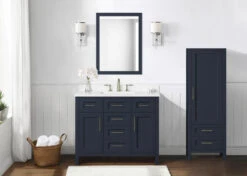 Ove Decors Michigan 20''W X 14.50"D X 60"H Midnight Blue Linen Cabinet -Valspa Bathroom Shop 4838089 P ALT5 1800x1800