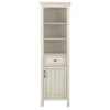 Foremost® Hiland 20"W X 15"D X 68"H Antique White Linen Cabinet 2 Foremost® Hiland 20"W X 15"D X 68"H Antique White Linen Cabinet -Valspa Bathroom Shop 6050354 Front 1 1800x1800