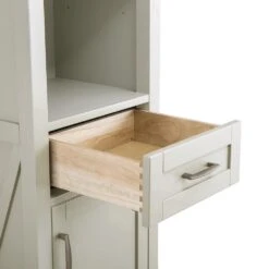 Foremost® Rayna 20"W X 15"D X 68"H Gray Linen Cabinet 15 Foremost® Rayna 20"W X 15"D X 68"H Gray Linen Cabinet -Valspa Bathroom Shop 6050440 Drawer Detail 1 1800x1800