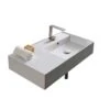 Nameeks Teorema Wall Mounted Bathroom Sink In White 2 Nameeks Teorema Wall Mounted Bathroom Sink In White -Valspa Bathroom Shop 6144161b15091b83adc752b2d7d2d068 1800x1800