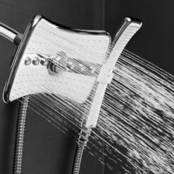 4-spray 9 In. Dual Shower Head And Handheld Shower Head In Chrome -Valspa Bathroom Shop 61c80851f81fb10ff2bf9729d64acc27 1800x1800