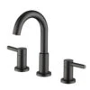 Jacuzzi Duncan Matte Black 2-Handle Widespread WaterSense Bathroom Sink Faucet With Drain 2 Jacuzzi Duncan Matte Black 2-Handle Widespread WaterSense Bathroom Sink Faucet With Drain -Valspa Bathroom Shop 6925699901497 1800x1800