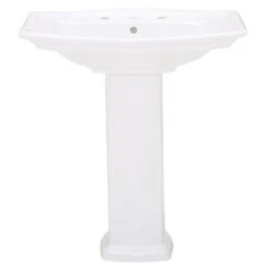 Washington 765 30 In. Pedestal Combo Bathroom Sink For 8 In. Widespread In White -Valspa Bathroom Shop 6c8ead8e9a7b9bd08073d1cb567f0058 1800x1800