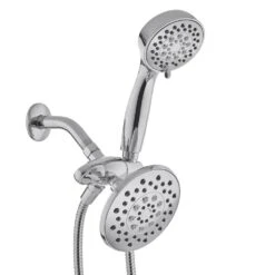 6-spray 5.51 In. Dual Shower Head And Handheld Shower Head In Brushed Nickel -Valspa Bathroom Shop 7024aa7b13037da3b0c3a4a63e913e02 1800x1800