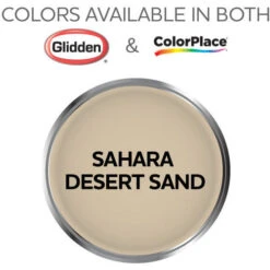 ColorPlace Pre Mixed Ready To Use, Interior Paint, Sahara Desert Sand, Satin Finish, 1 Gallon -Valspa Bathroom Shop 72e41345 5e01 406c 84b4 4a664e0ed43e 1.0eb7ddeebd6ee162ca1c5a5a70678760 1800x1800