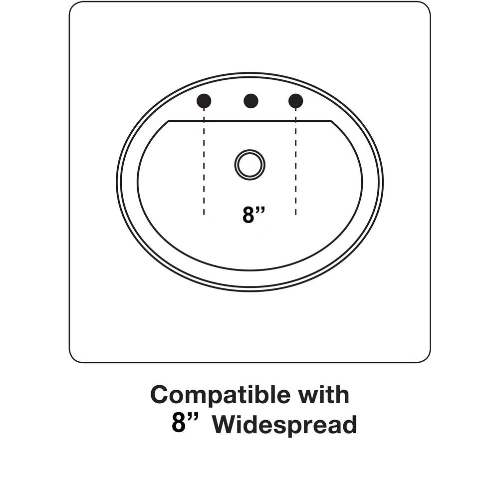 KOHLER Kathryn 27 In. Ceramic Pedestal Sink Basin In White With Overflow Drain 5 KOHLER Kathryn 27 In. Ceramic Pedestal Sink Basin In White With Overflow Drain - Image 3