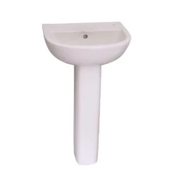 Barclay Products Compact 450 18 In. Pedestal Combo Bathroom Sink With 1 Faucet Hole In White 15 Barclay Products Compact 450 18 In. Pedestal Combo Bathroom Sink With 1 Faucet Hole In White -Valspa Bathroom Shop 75525fb982536a2a20fbda199fded0bc 1800x1800