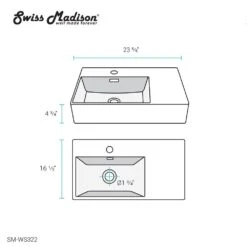 Swiss Madison St. Tropez Vessel Sink In Glossy White -Valspa Bathroom Shop 7a787b7eeeabe8ba05c78c09ed154816 1800x1800