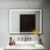 48 In. X 36 In. LED Lighted Single Frameless Bathroom Mirror 1 48 In. X 36 In. LED Lighted Single Frameless Bathroom Mirror -Valspa Bathroom Shop 831842d61f6886a01f3e8c1b20306541 1800x1800