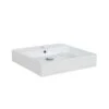 WS Bath Collections Simple 50.50B Wall Mount / Vessel Bathroom Sink In Ceramic White With 1 Faucet Hole -Valspa Bathroom Shop 8a7b4158b444c175c27b0637124f2136 1800x1800
