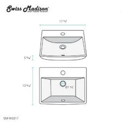 Swiss Madison Sublime Compact Ceramic Wall Hung Sink In White -Valspa Bathroom Shop 8b76af24f040f039b21d7dec4774f374 1800x1800