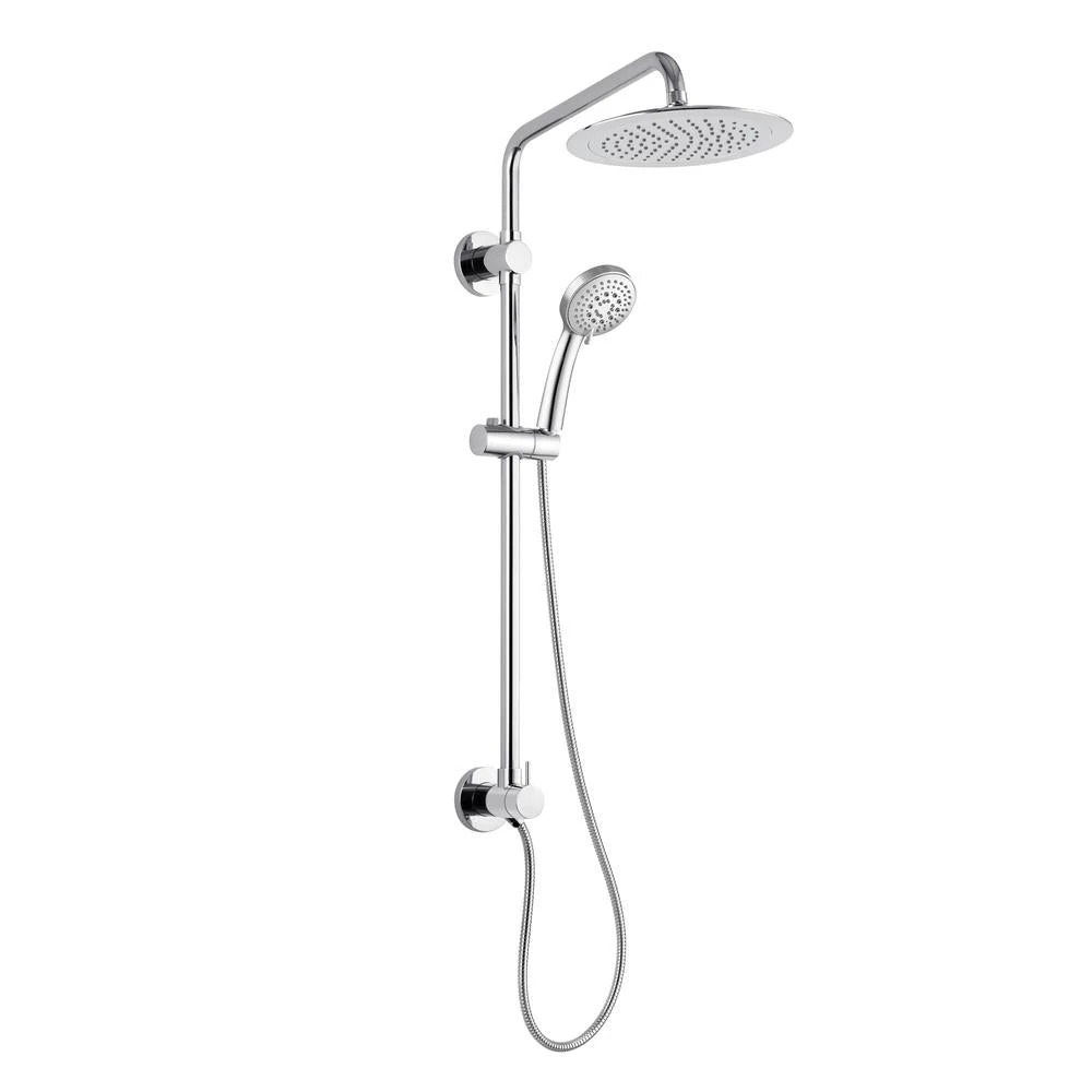 SeaBreeze 2-Spray 8 In. Dual Shower Head And Handheld Shower Head With Pressure Balance Valve In Chrome 3 SeaBreeze 2-Spray 8 In. Dual Shower Head And Handheld Shower Head With Pressure Balance Valve In Chrome