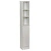 Zenna HomeĀ® 12"W X 10"D X 67"H White Linen Cabinet 2 Zenna HomeĀ® 12"W X 10"D X 67"H White Linen Cabinet -Valspa Bathroom Shop 9148WW master 1800x1800