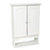Zenna Home® 21"W X 8"D X 31"H White Bathroom Wall Cabinet 1 Zenna Home® 21"W X 8"D X 31"H White Bathroom Wall Cabinet -Valspa Bathroom Shop 9615WWME alt 1800x1800