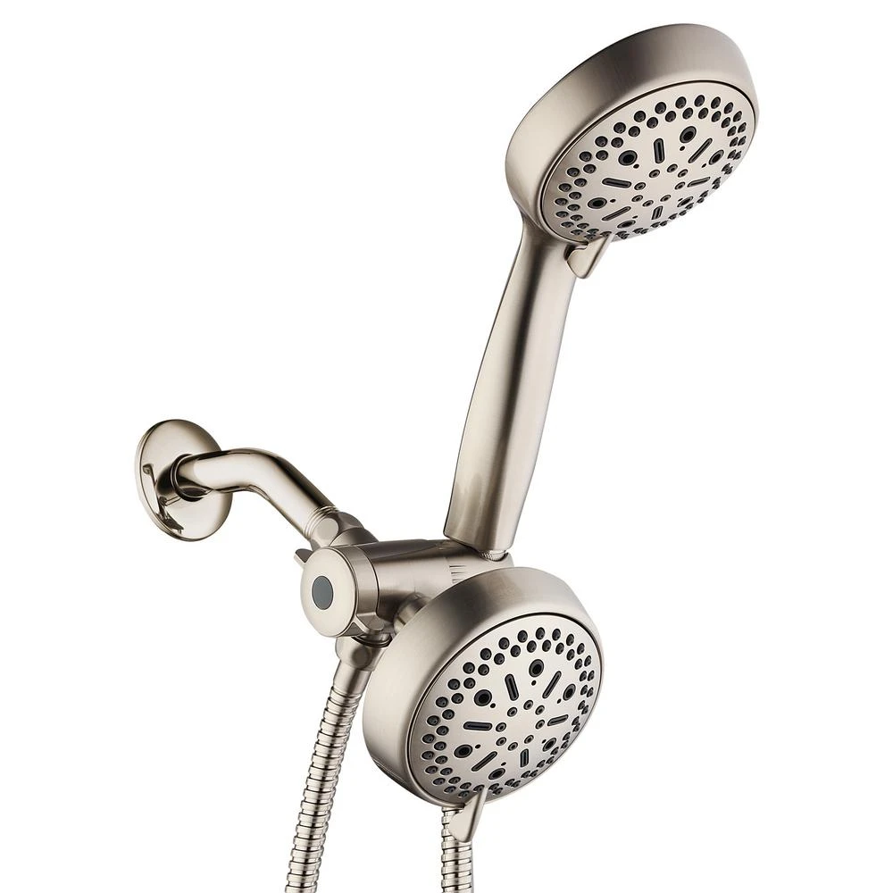 64-spray 6 In. High PressureDual Shower Head And Handheld Shower Head In Polished Chrome 9 64-spray 6 In. High PressureDual Shower Head And Handheld Shower Head In Polished Chrome - Image 7