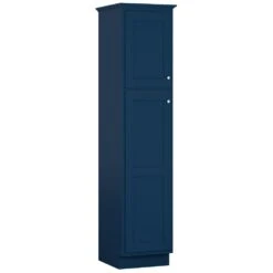 Briarwood Cottage 18"W X 18"D X 84"H Birch Admiral Linen Cabinet (Hinge Left)