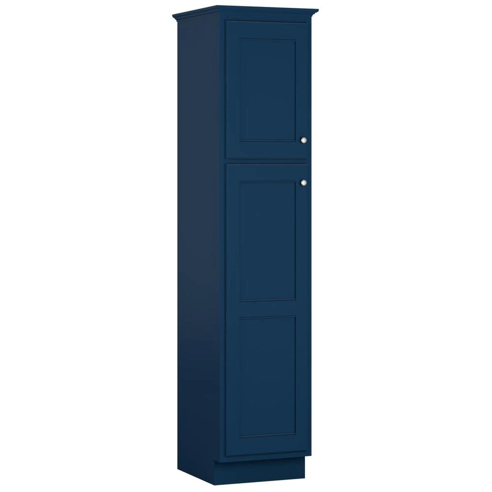 Briarwood Cottage 18"W X 18"D X 84"H Birch Admiral Linen Cabinet (Hinge Left) 3 Briarwood Cottage 18"W X 18"D X 84"H Birch Admiral Linen Cabinet (Hinge Left)