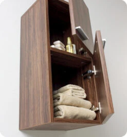 Fresca 13"W X 12"D X 27"H Walnut Linen Cabinet 7 Fresca 13"W X 12"D X 27"H Walnut Linen Cabinet -Valspa Bathroom Shop FST8091GW 3 1800x1800