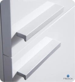 Fresca 13"W X 12"D X 27"H White Linen Cabinet -Valspa Bathroom Shop FST8091WH 4 1800x1800