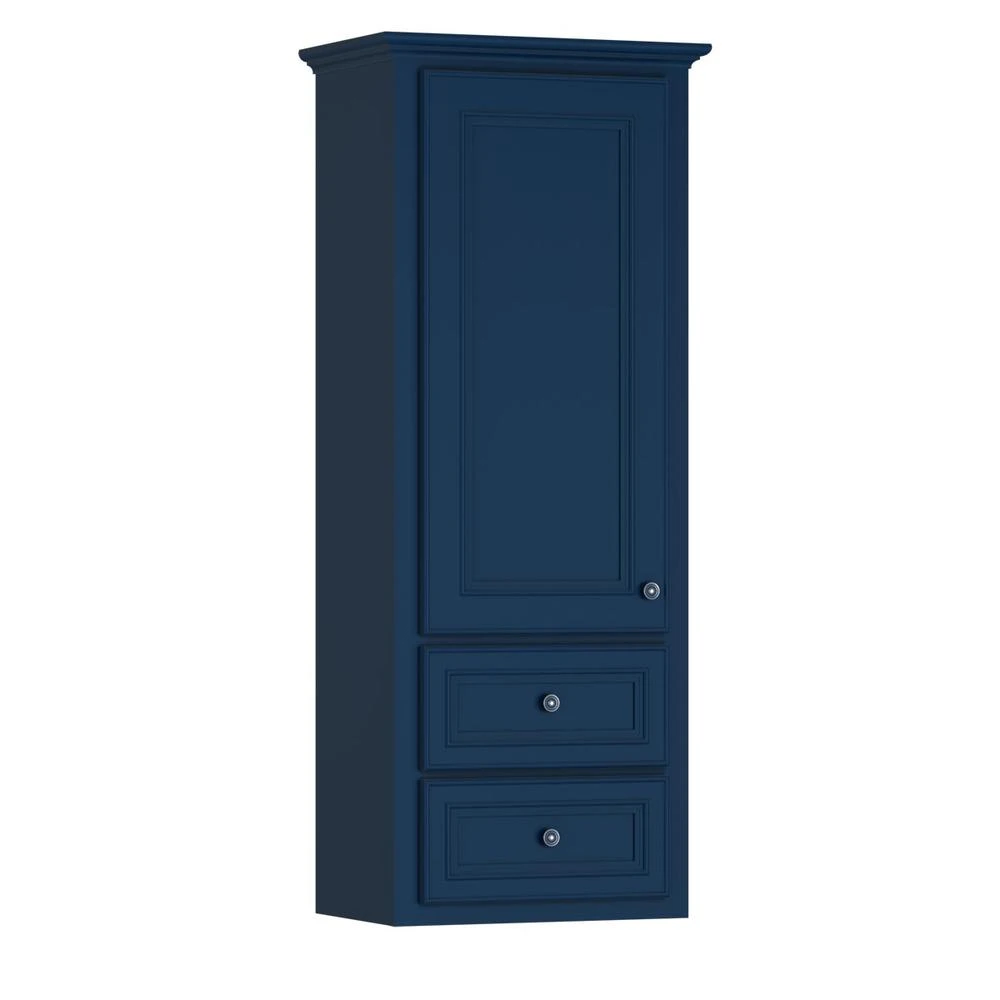 Briarwood Highpoint 18"W X 12"D X 48"H Birch Admiral Bathroom Wall Cabinet (Hinge Left) 3 Briarwood Highpoint 18"W X 12"D X 48"H Birch Admiral Bathroom Wall Cabinet (Hinge Left)