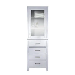 Avanity Modero 24"W X 20"D X 71"H White Linen Cabinet